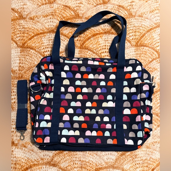Thirty-One Multicolor GumDrop Pattern Weekender Tote - Picture 4 of 4